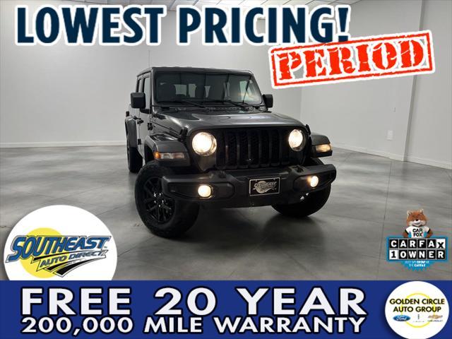 used 2022 Jeep Gladiator car, priced at $35,570