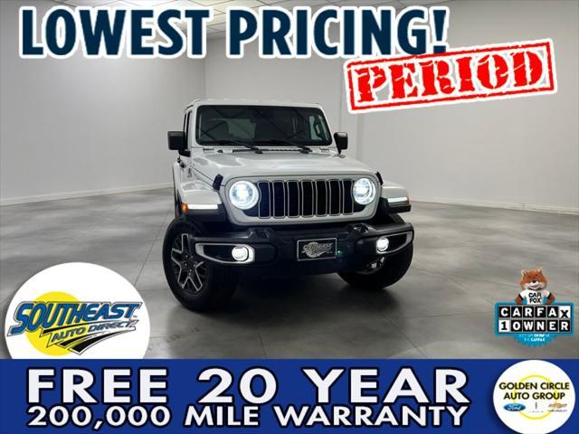 used 2024 Jeep Wrangler car, priced at $38,290