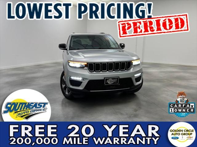 used 2023 Jeep Grand Cherokee 4xe car, priced at $29,790