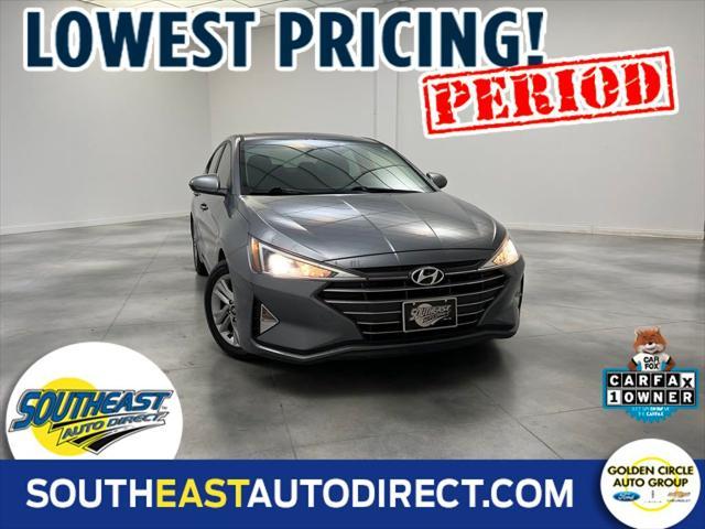 used 2019 Hyundai Elantra car, priced at $12,489