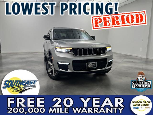 used 2021 Jeep Grand Cherokee L car, priced at $33,989