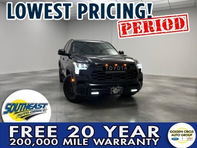 used 2023 Toyota Sequoia car, priced at $74,887