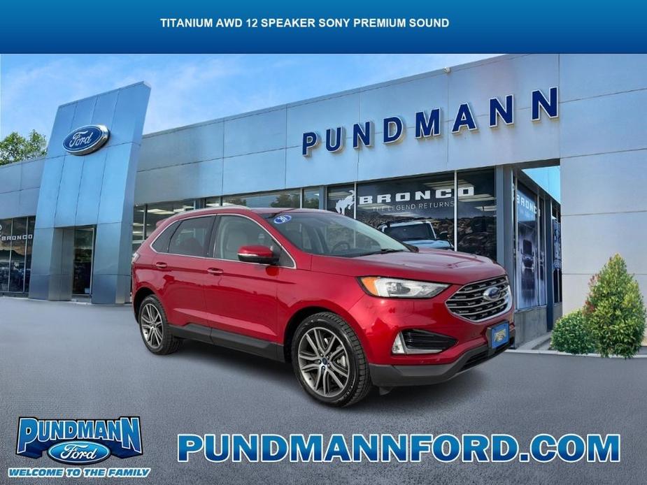 used 2020 Ford Edge car, priced at $22,689