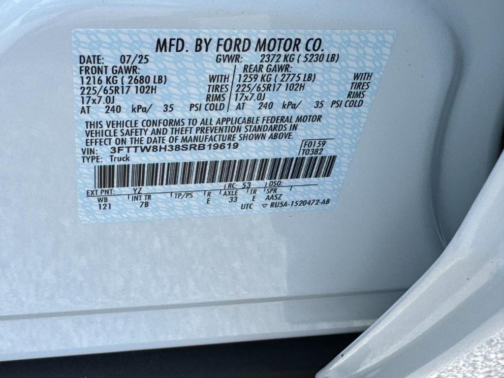 new 2025 Ford Maverick car, priced at $32,519