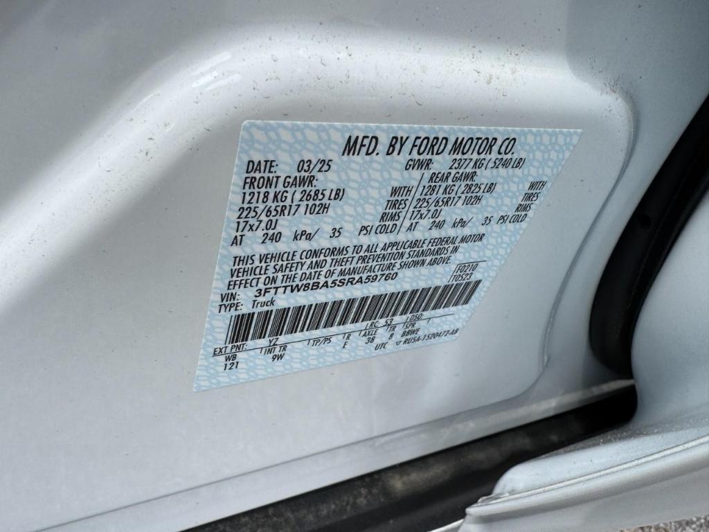 new 2025 Ford Maverick car, priced at $27,937