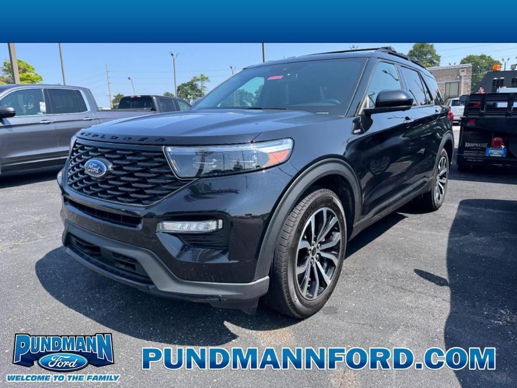 used 2022 Ford Explorer car, priced at $36,990