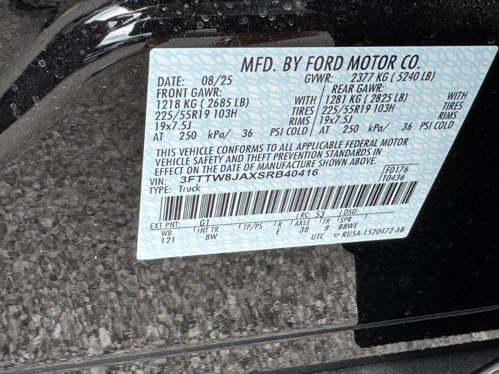 new 2025 Ford Maverick car, priced at $33,540