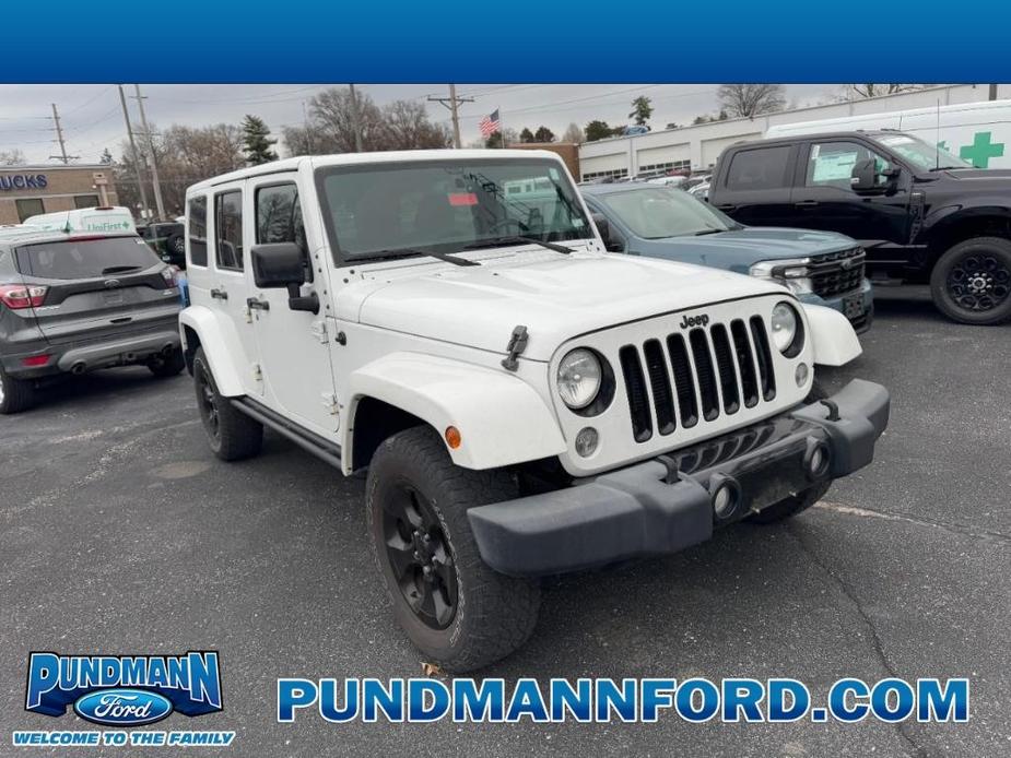 used 2015 Jeep Wrangler Unlimited car, priced at $19,974