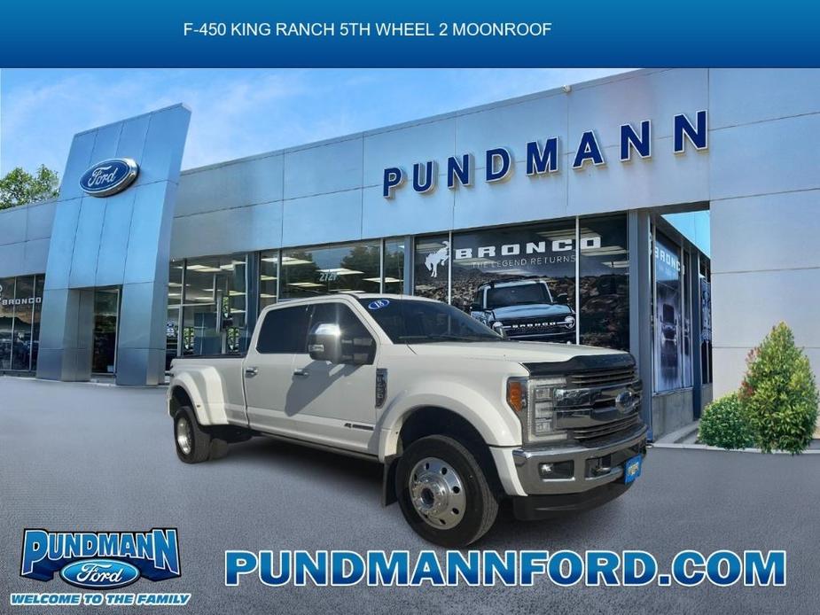 used 2018 Ford F-450 car, priced at $69,989