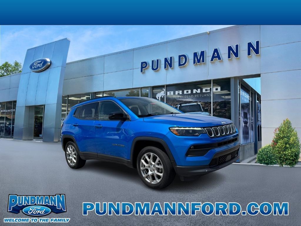 used 2022 Jeep Compass car, priced at $23,990