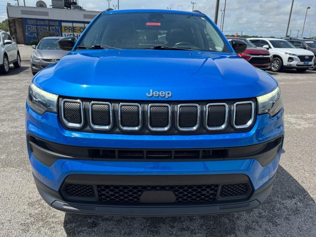 used 2022 Jeep Compass car, priced at $23,990