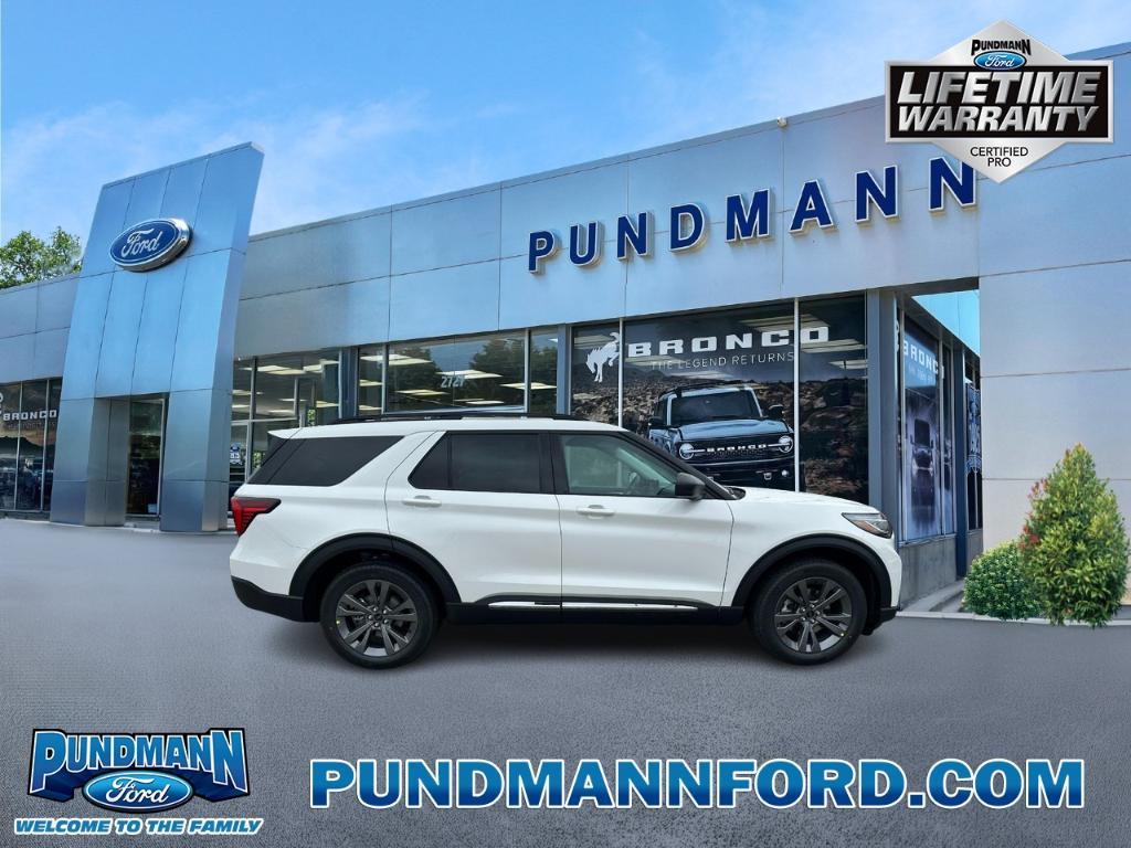 new 2025 Ford Explorer car, priced at $45,500