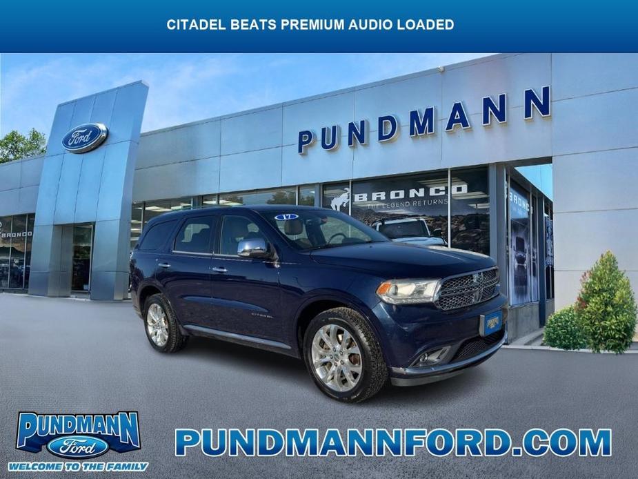 used 2017 Dodge Durango car, priced at $14,653