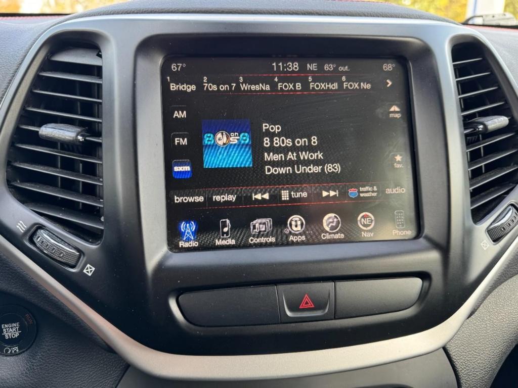 used 2017 Jeep Cherokee car, priced at $9,990