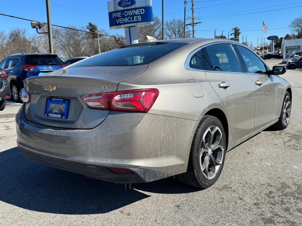 used 2022 Chevrolet Malibu car, priced at $17,544