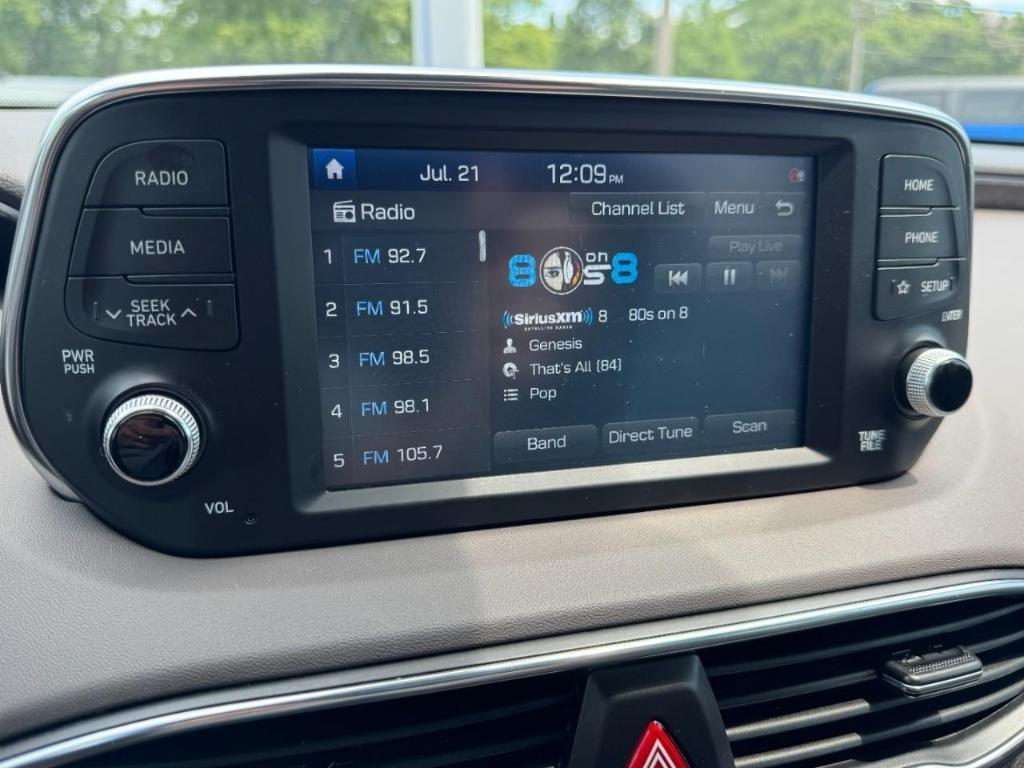 used 2020 Hyundai Santa Fe car, priced at $19,990