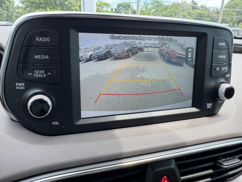 used 2020 Hyundai Santa Fe car, priced at $19,990