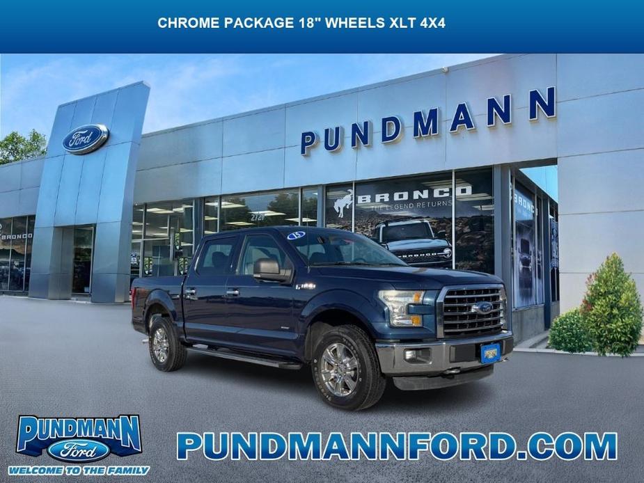 used 2015 Ford F-150 car, priced at $18,858