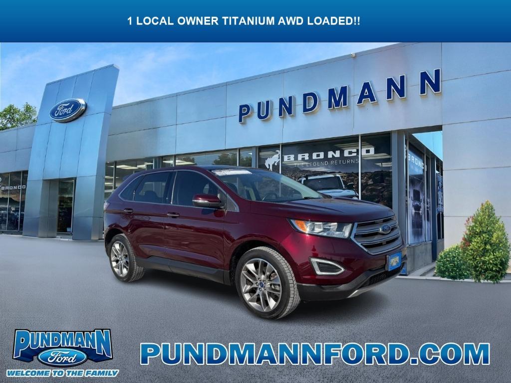 used 2017 Ford Edge car, priced at $16,577