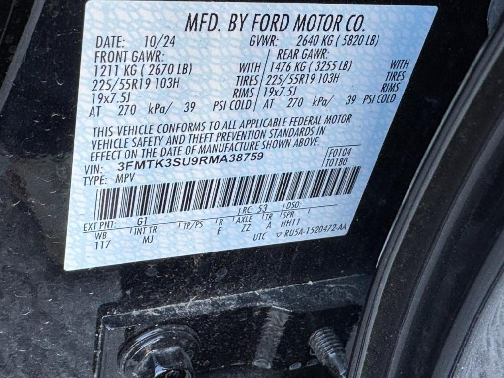 new 2024 Ford Mustang Mach-E car, priced at $44,760