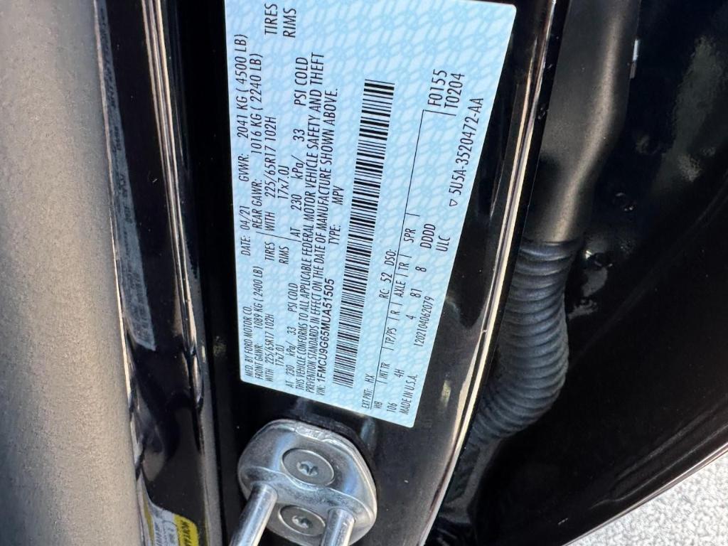used 2021 Ford Escape car, priced at $19,990