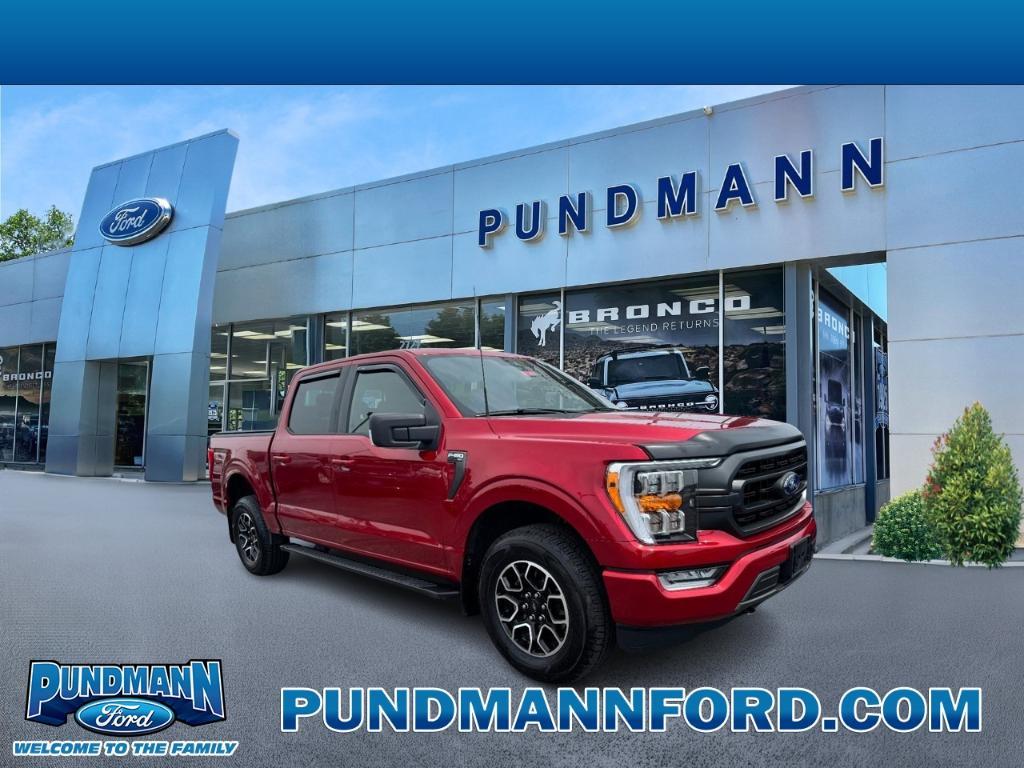 used 2021 Ford F-150 car, priced at $39,890