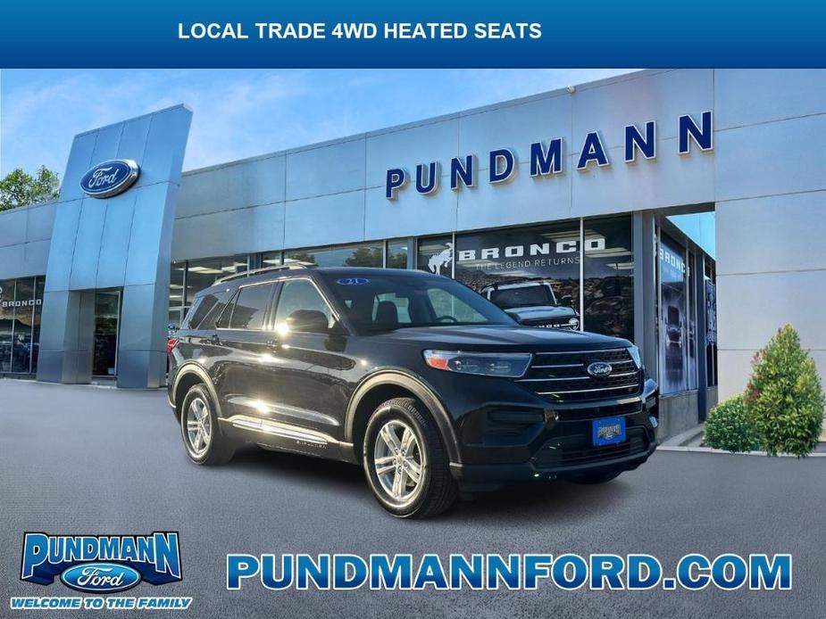 used 2021 Ford Explorer car, priced at $27,355