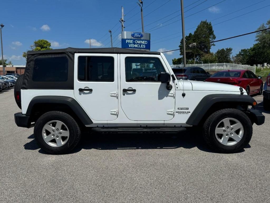 used 2016 Jeep Wrangler Unlimited car, priced at $16,990