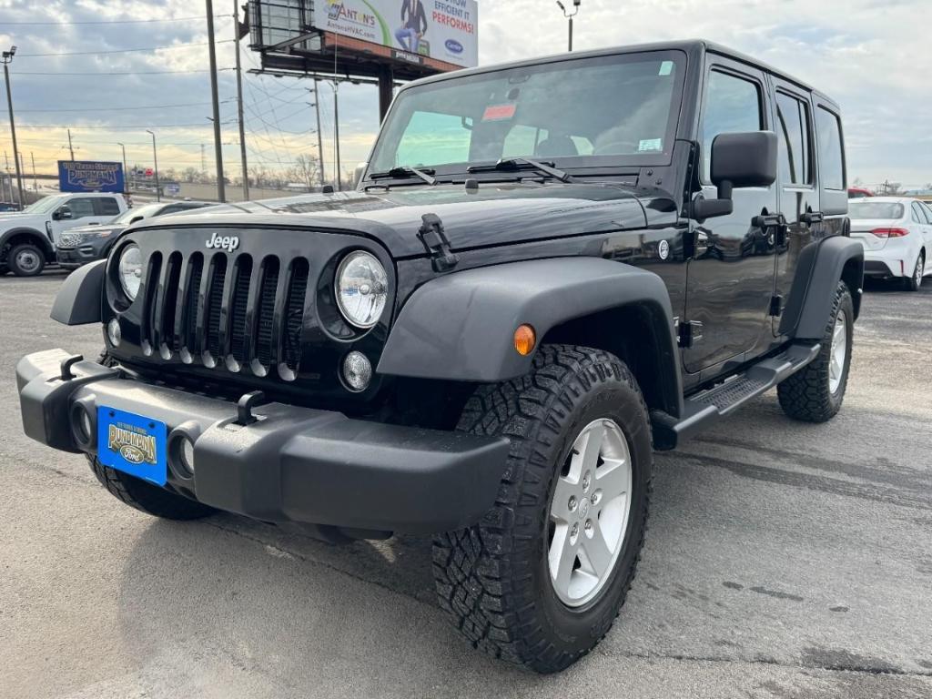 used 2016 Jeep Wrangler Unlimited car, priced at $21,863