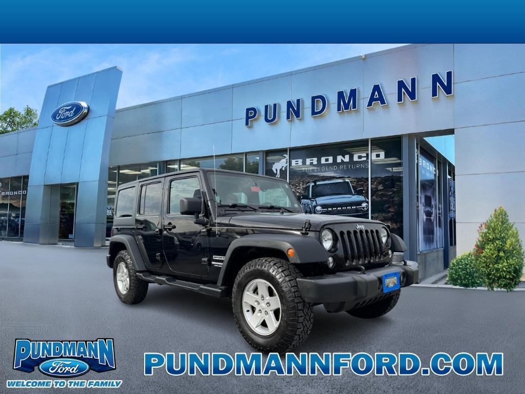 used 2016 Jeep Wrangler Unlimited car, priced at $21,863