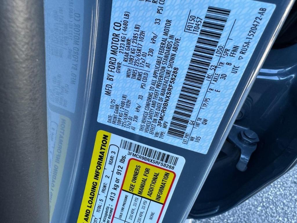 new 2025 Ford Bronco Sport car, priced at $32,280