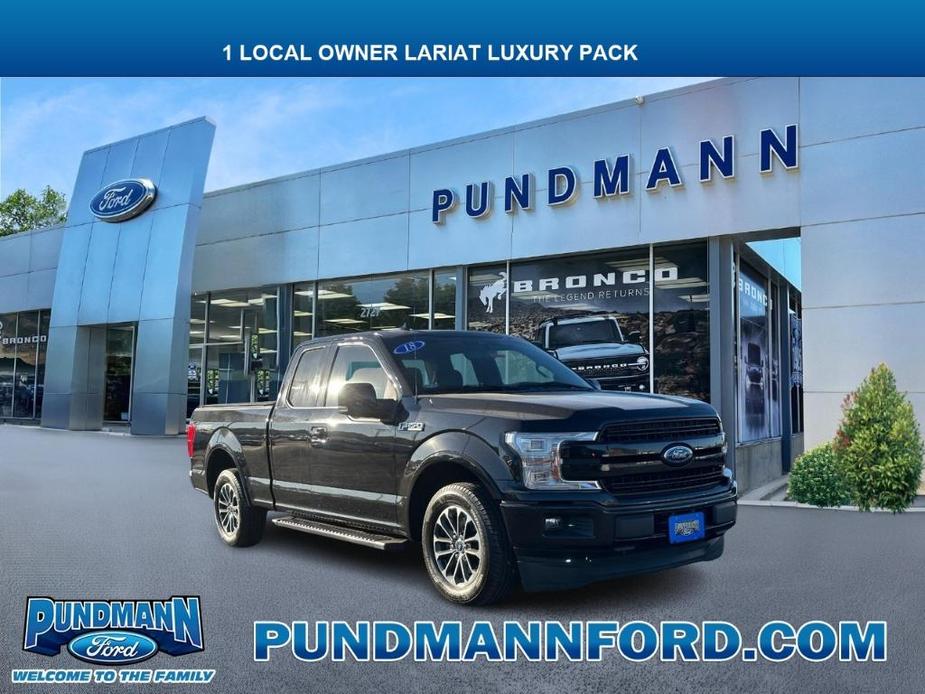 used 2018 Ford F-150 car, priced at $25,537