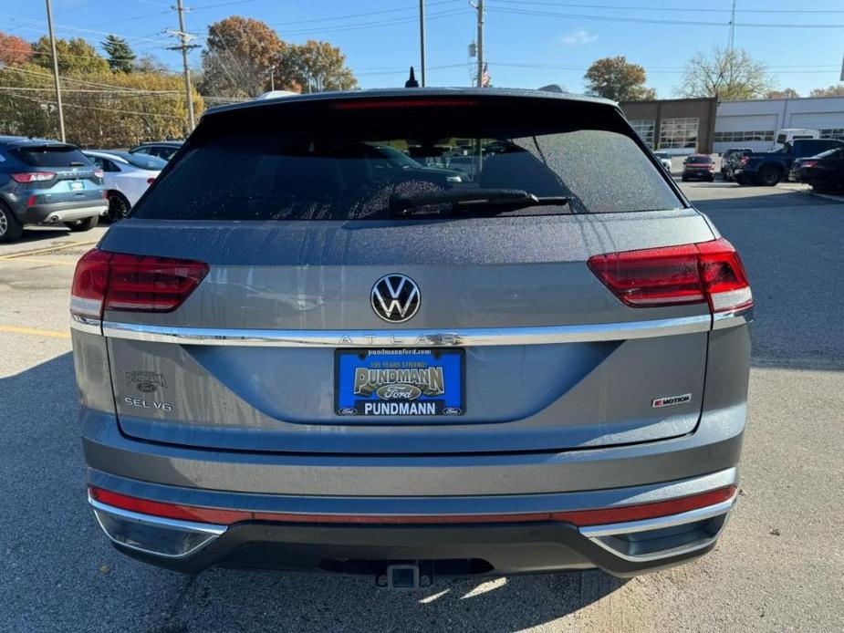 used 2021 Volkswagen Atlas Cross Sport car, priced at $31,899