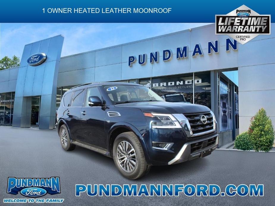 used 2022 Nissan Armada car, priced at $35,750