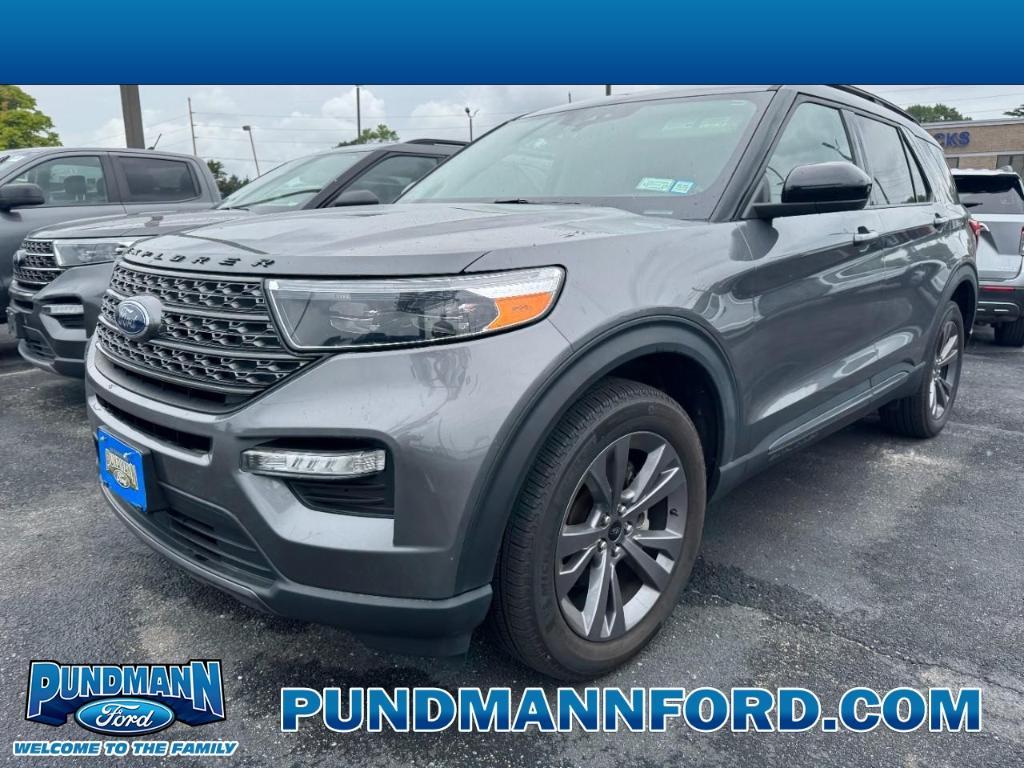 used 2022 Ford Explorer car, priced at $36,990