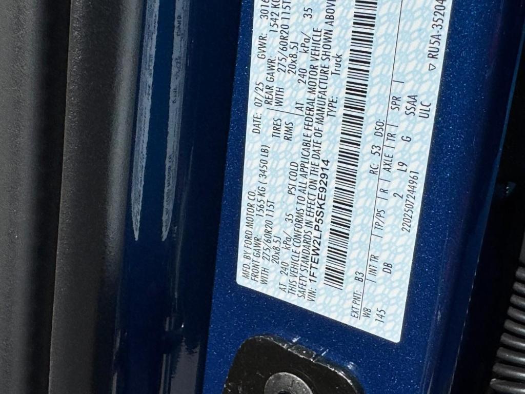 new 2025 Ford F-150 car, priced at $47,184