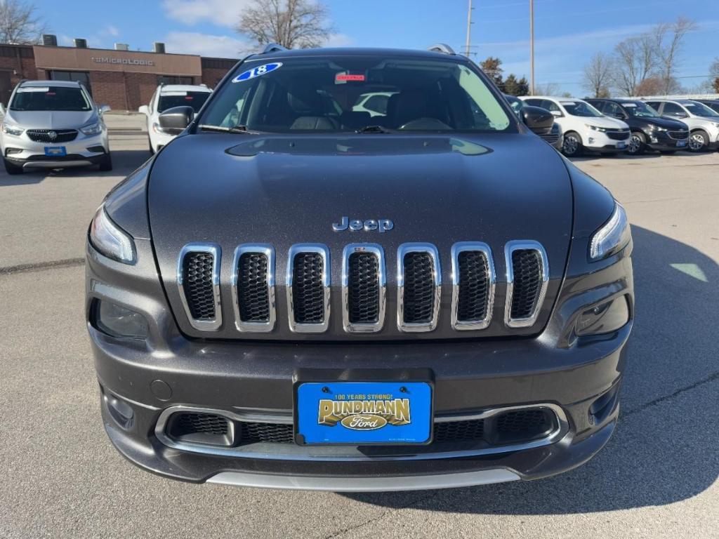 used 2018 Jeep Cherokee car, priced at $15,563