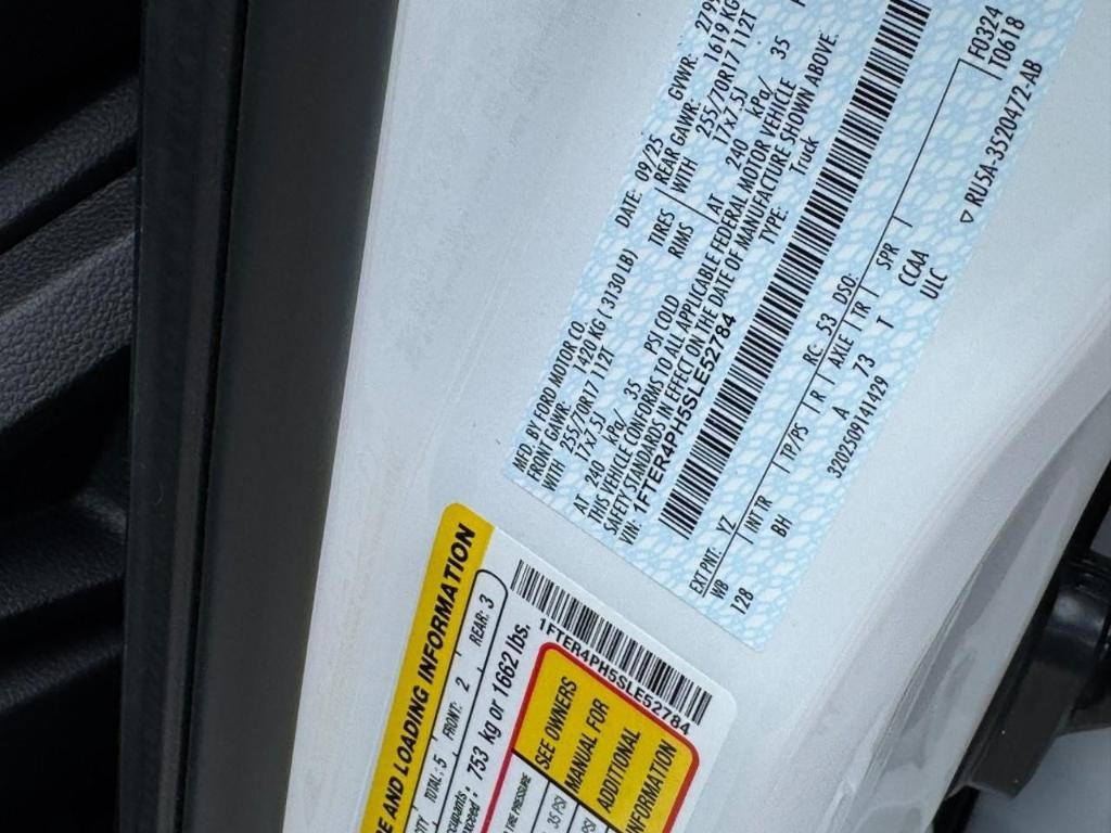 new 2025 Ford Ranger car, priced at $37,536