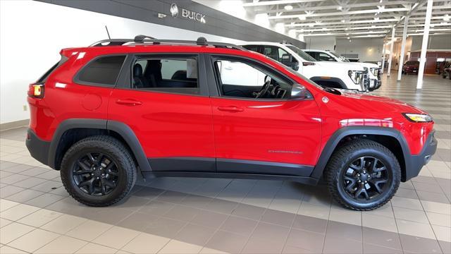 used 2017 Jeep Cherokee car, priced at $16,185