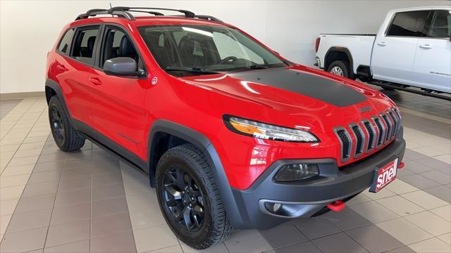 used 2017 Jeep Cherokee car, priced at $16,513