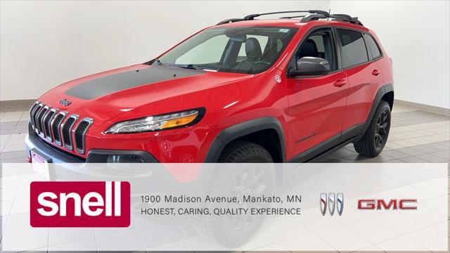 used 2017 Jeep Cherokee car, priced at $16,185