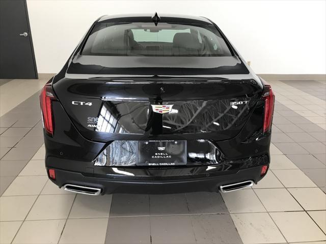 new 2025 Cadillac CT4 car, priced at $45,835