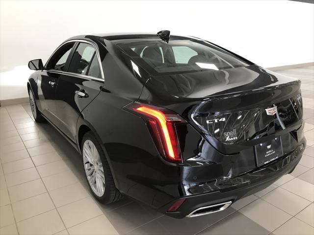 new 2025 Cadillac CT4 car, priced at $46,235