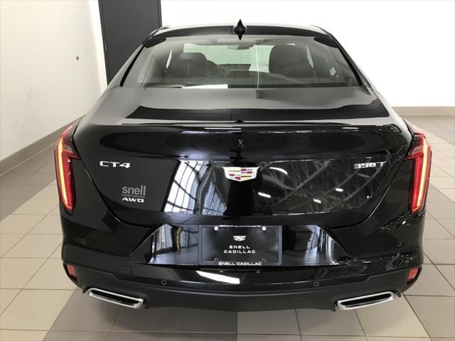 new 2025 Cadillac CT4 car, priced at $46,235