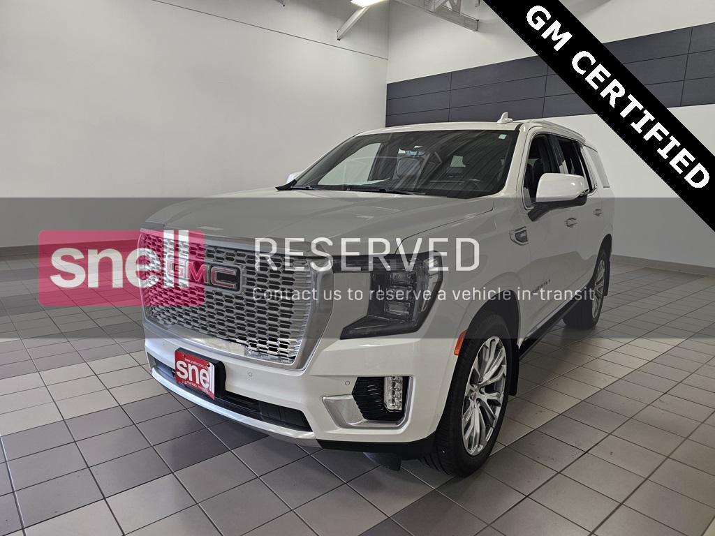 used 2021 GMC Yukon car, priced at $52,122