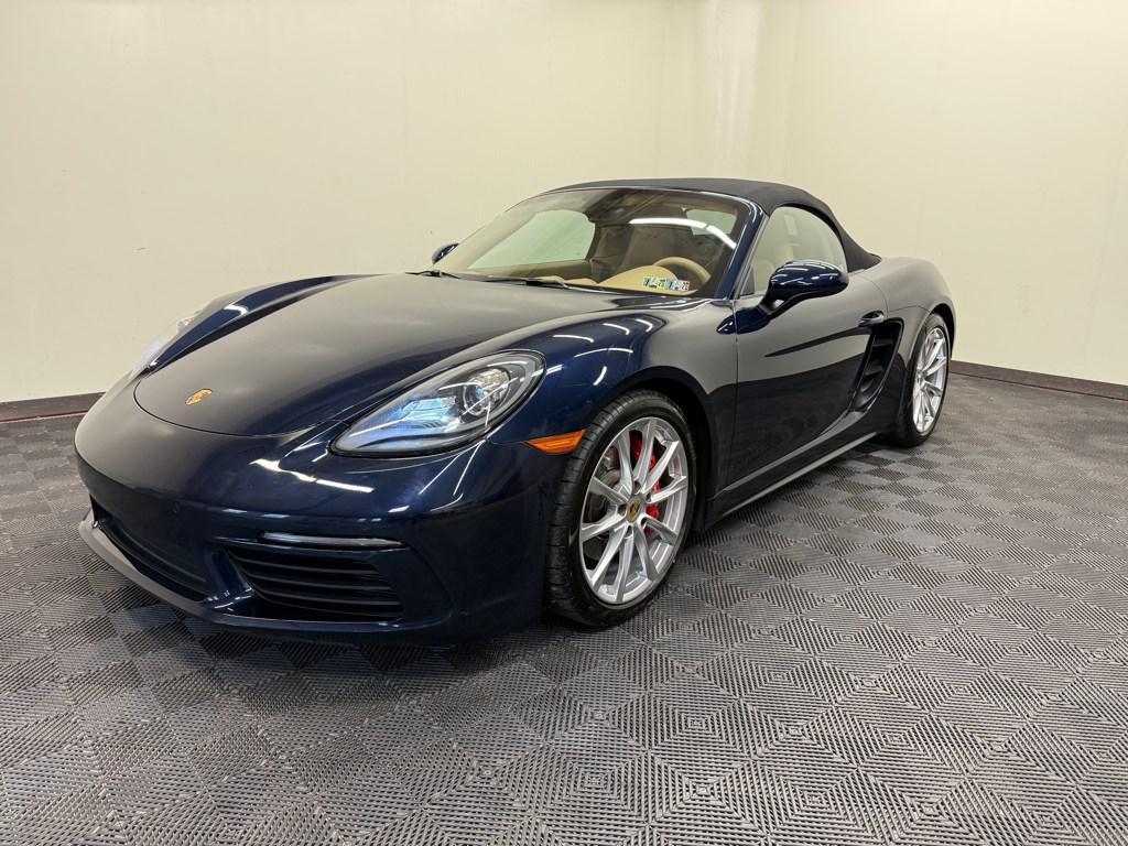 used 2017 Porsche 718 Boxster car, priced at $57,900