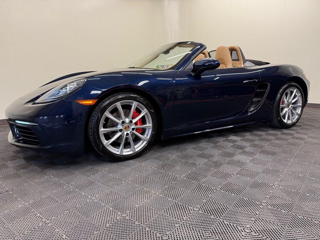 used 2017 Porsche 718 Boxster car, priced at $57,900