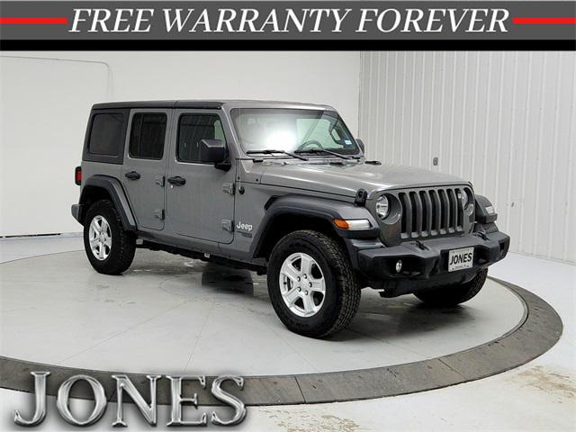 used 2021 Jeep Wrangler Unlimited car, priced at $27,428