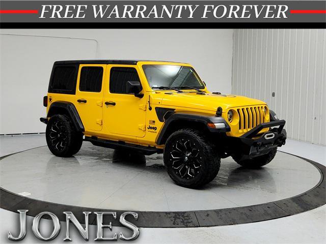 used 2021 Jeep Wrangler Unlimited car, priced at $29,894