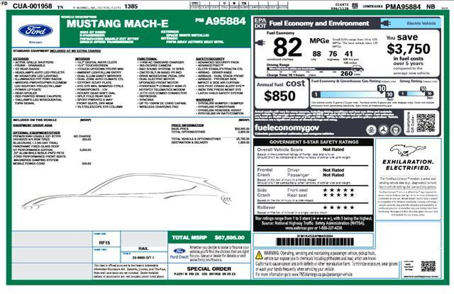 used 2023 Ford Mustang Mach-E car